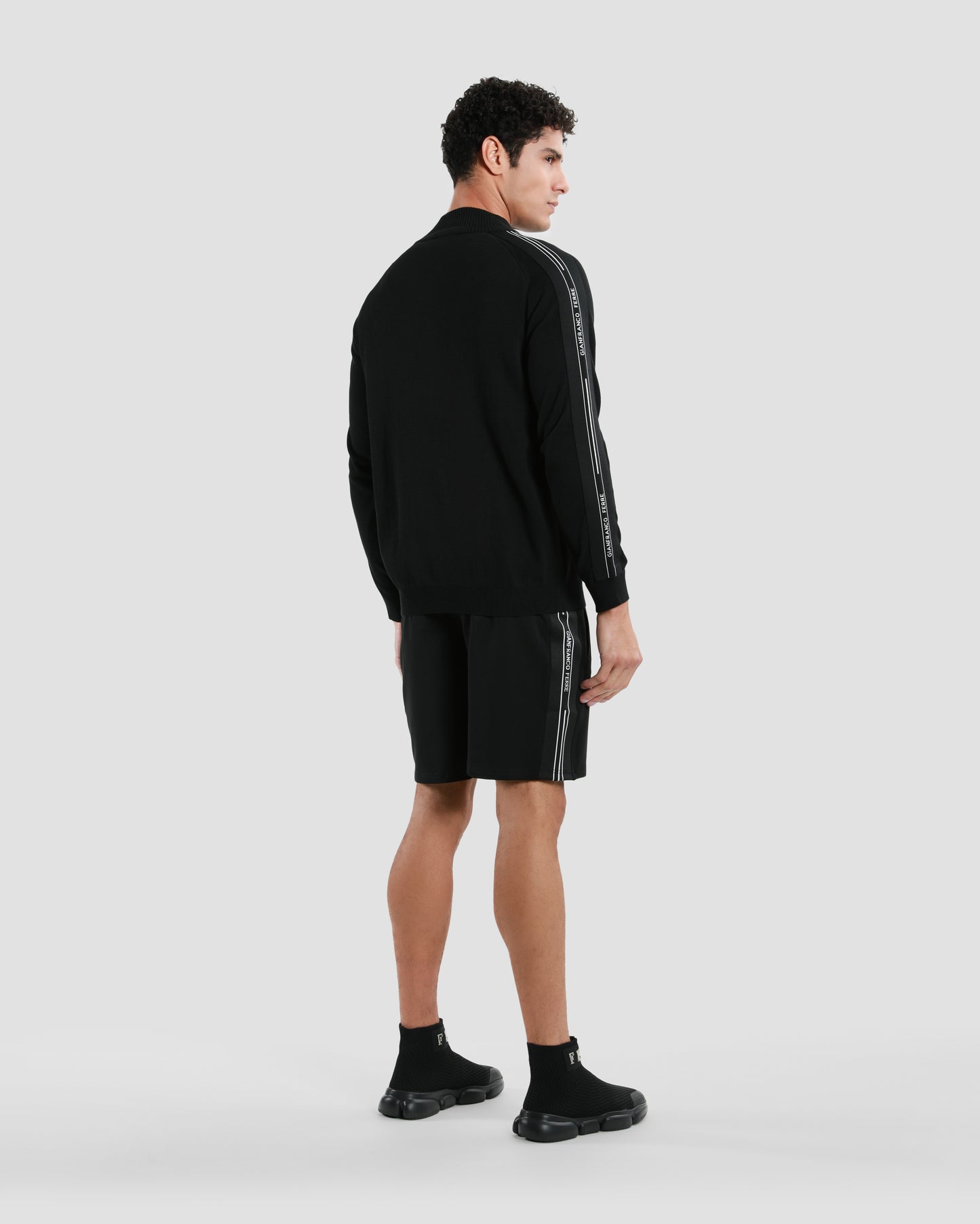 Tapered Sleeve Tracksuit Jacket