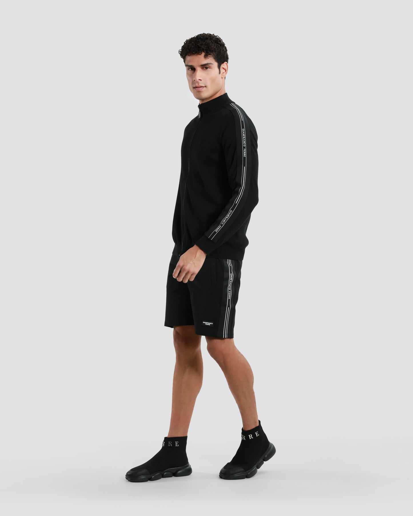 Tapered Sleeve Tracksuit Jacket