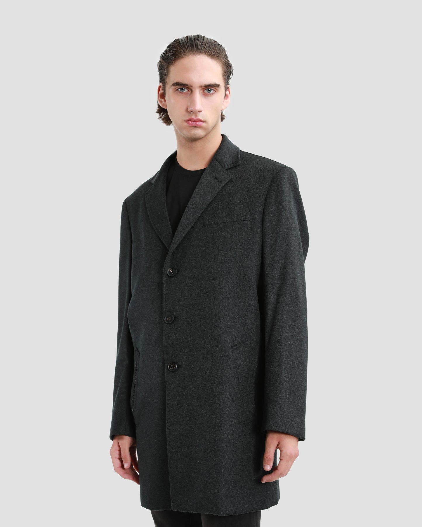 Solid Tone Classic Coat