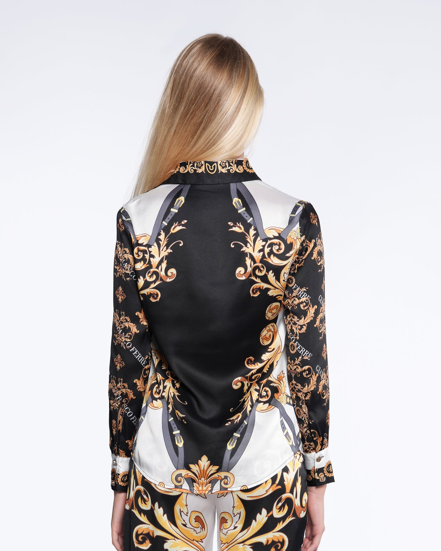 Contrasted Baroque Shirt