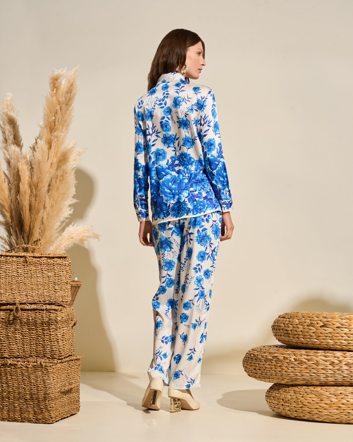 Floral Button-Down Shirt