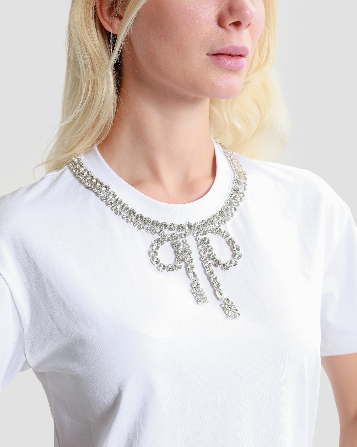 Embellished Cotton T-Shirt