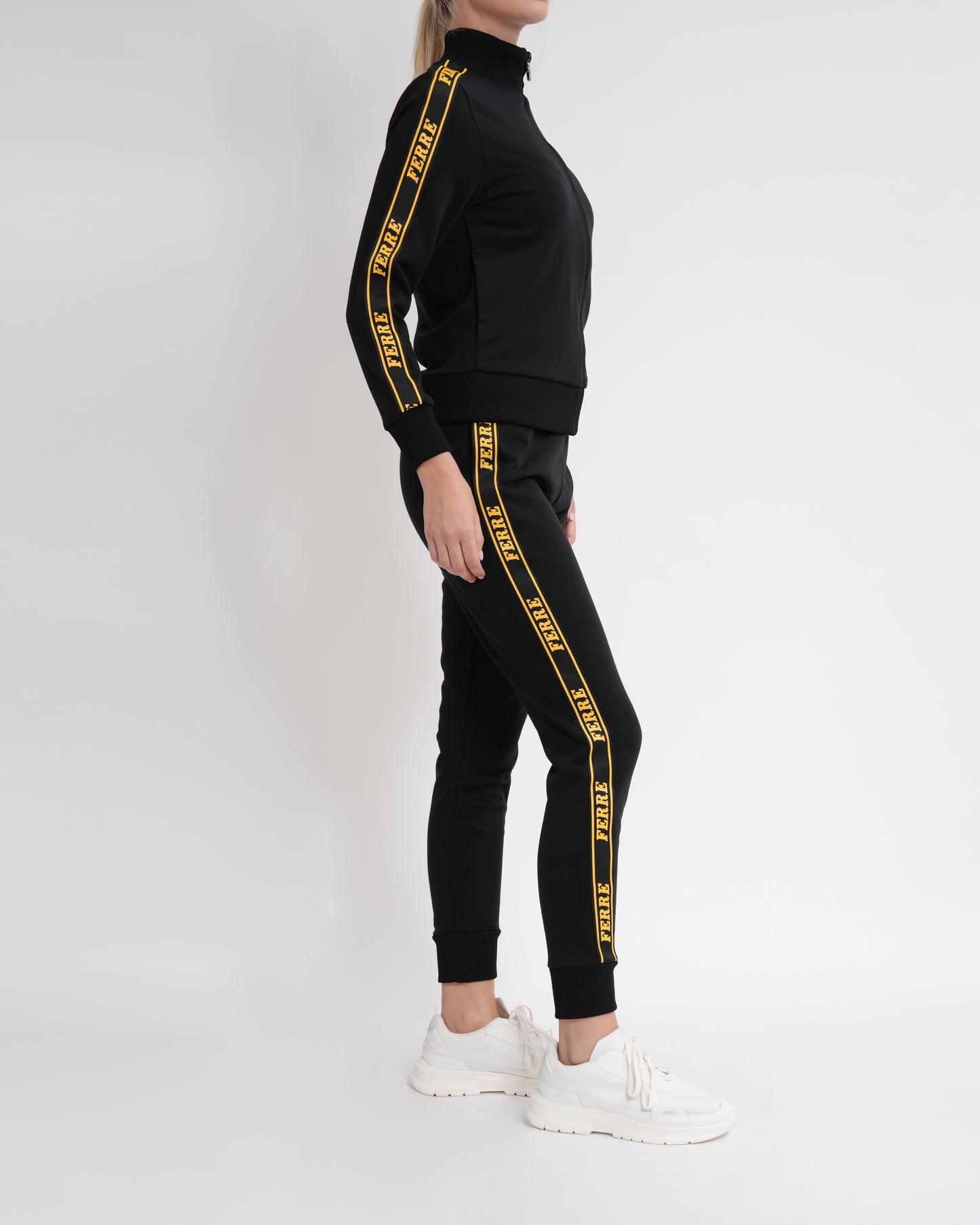 Logo Tape Zip-Up Tracksuit Set