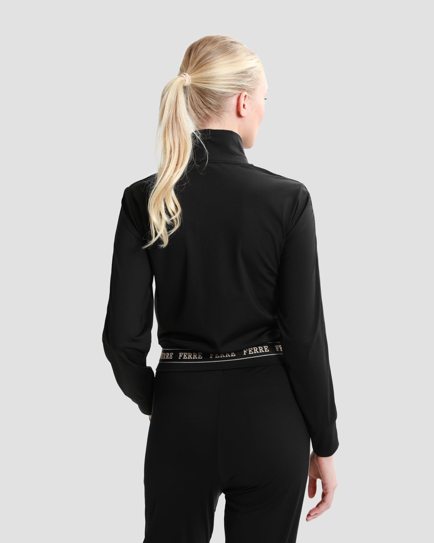 Logo Tape Zip-Up Tracksuit Set