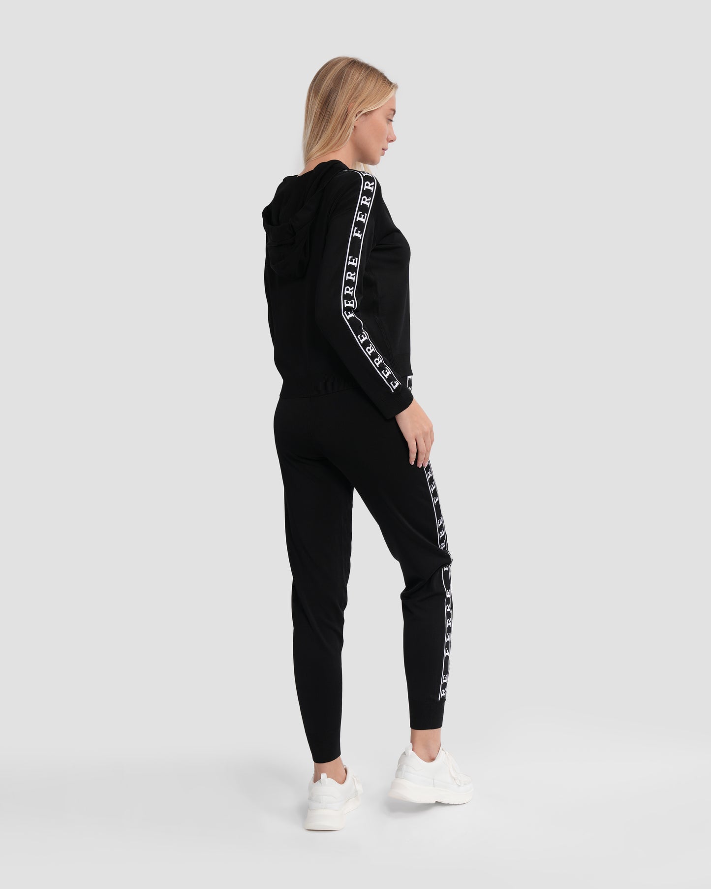 Logo Tape Zip-Up Tracksuit Set