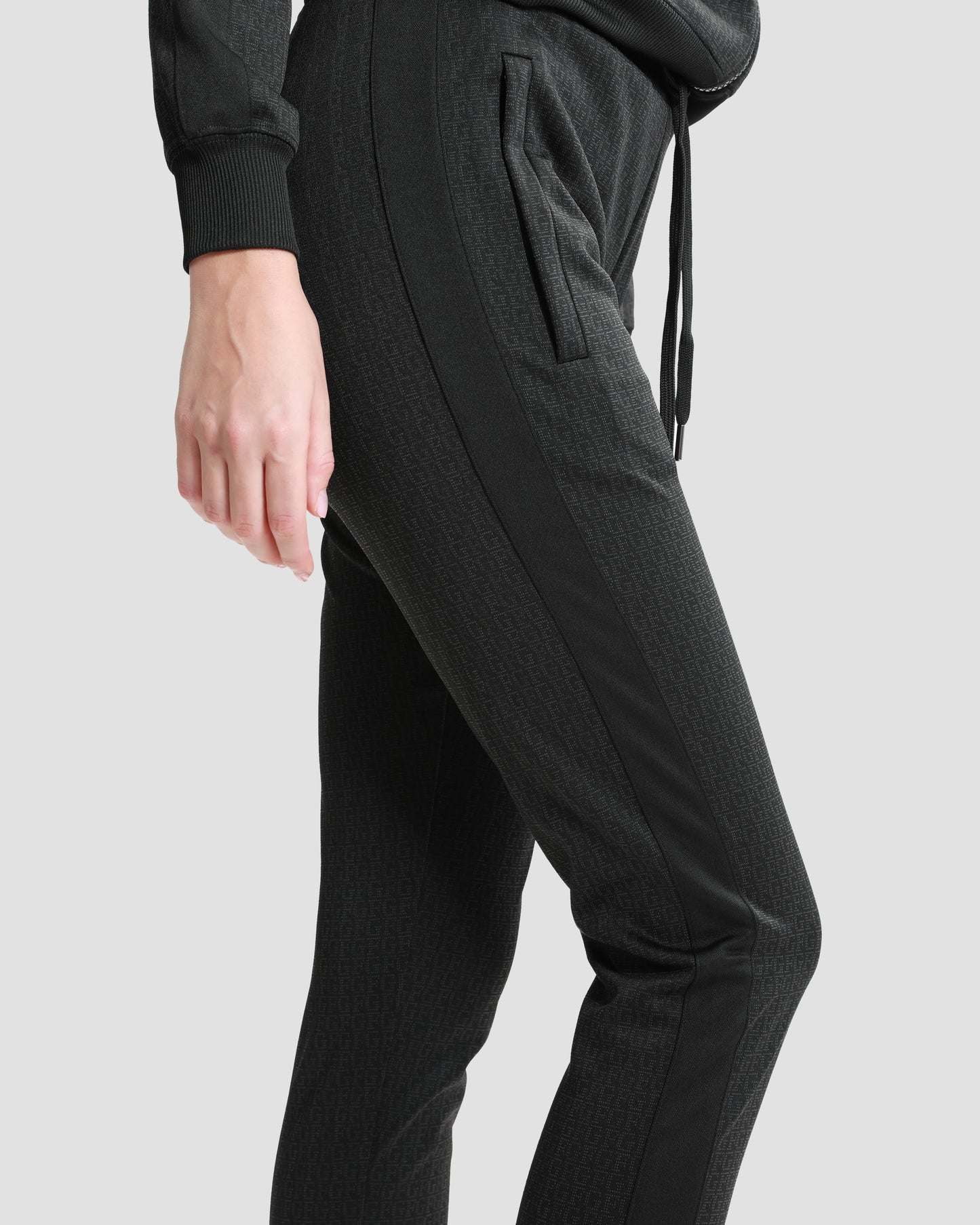 Logo Pattern Tracksuit Set