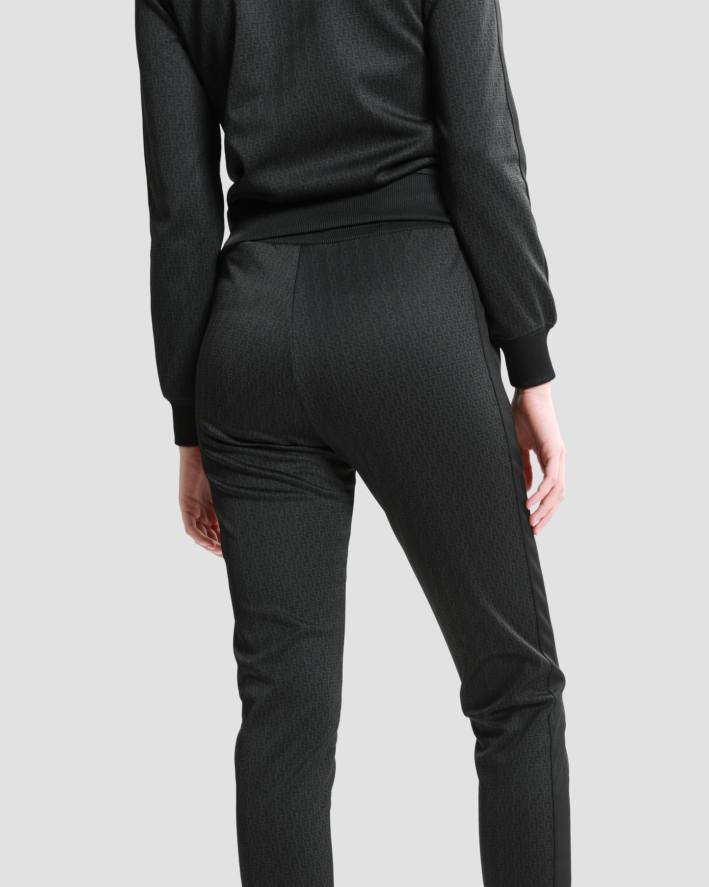 Logo Pattern Tracksuit Set