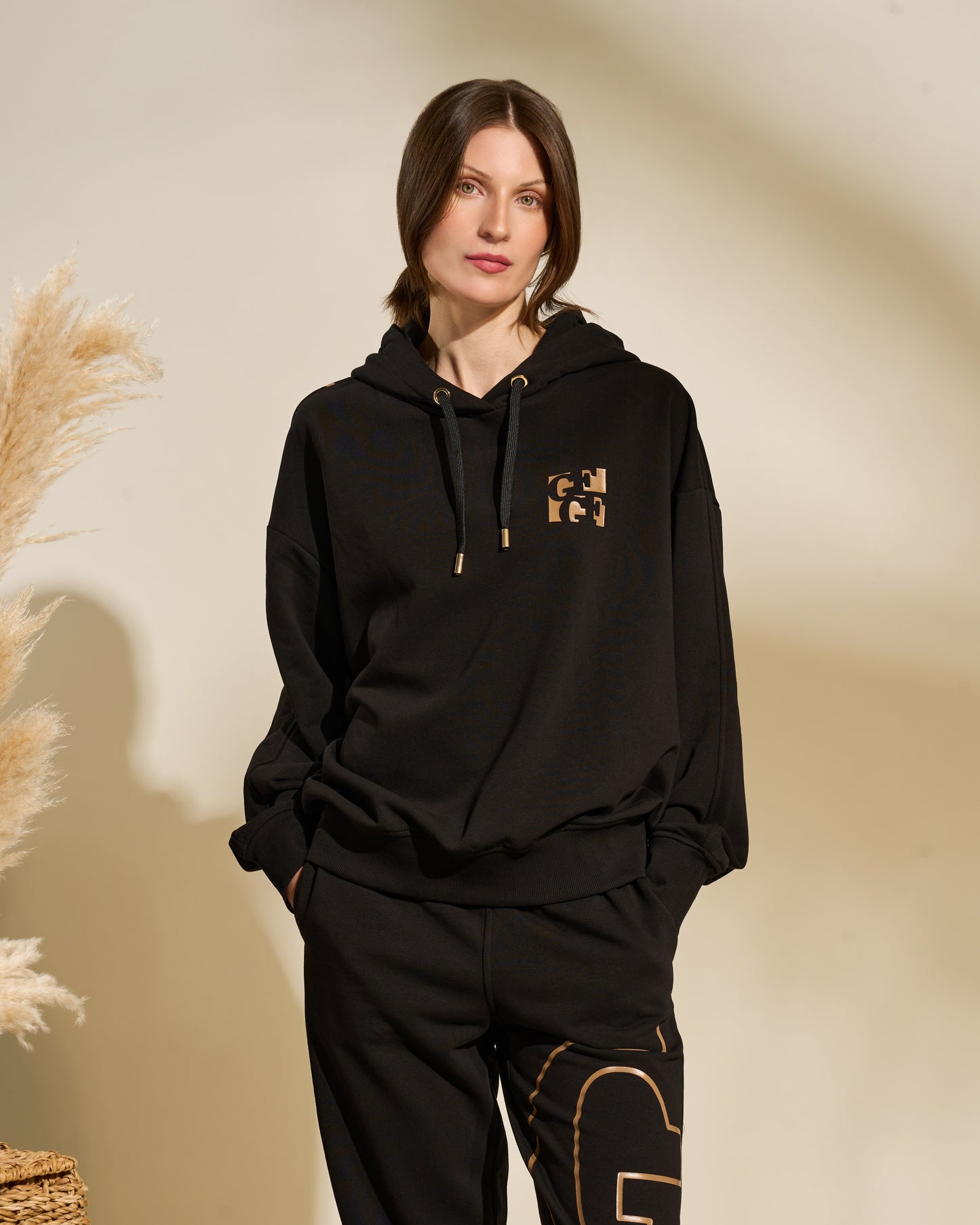 Monogram Accent Cotton Tracksuit