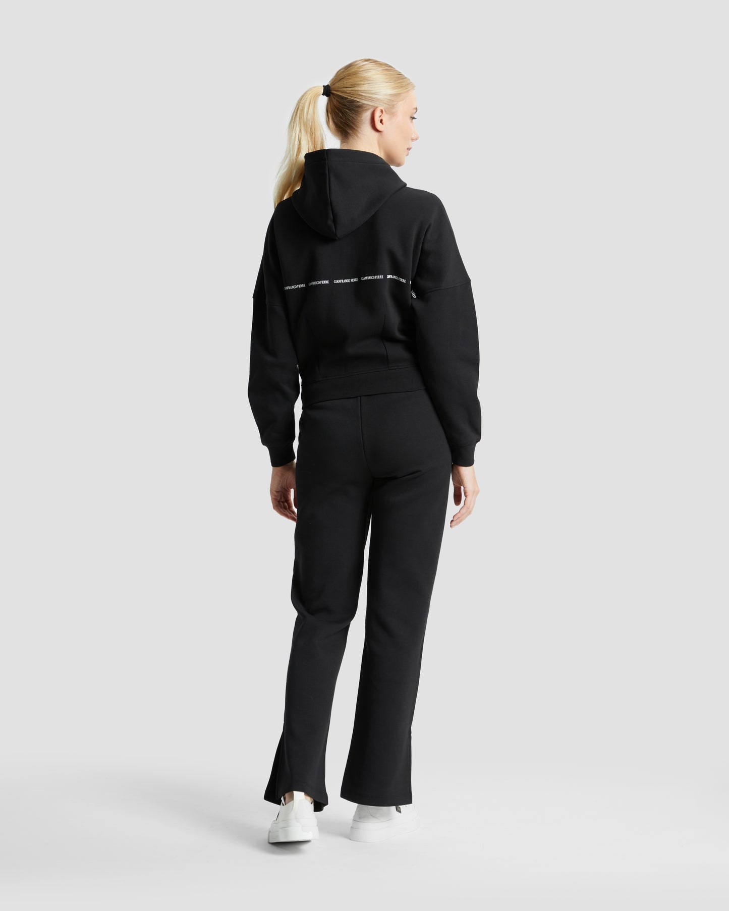 Minimalist Brand Print Tracksuit Set
