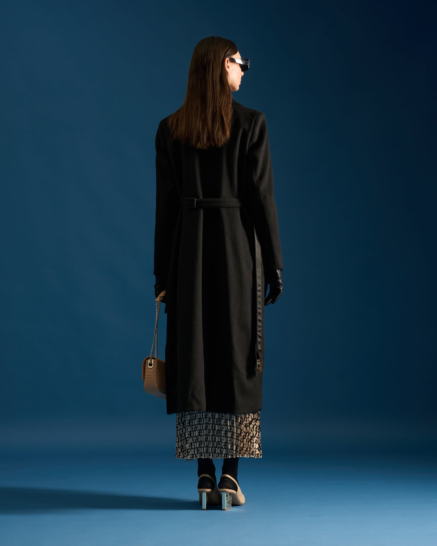 Belted GF Monogram Coat