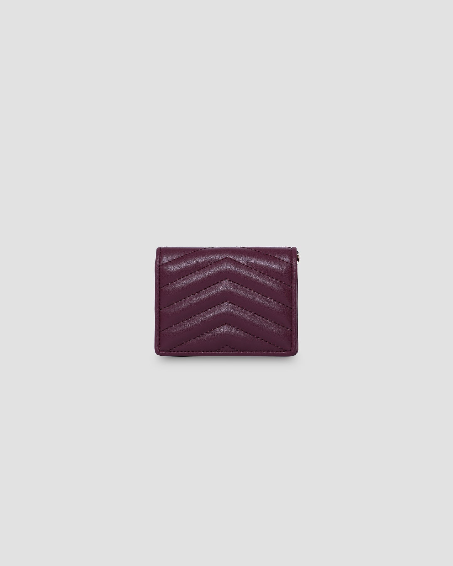 Quilted Mini Wallet with GF Charm