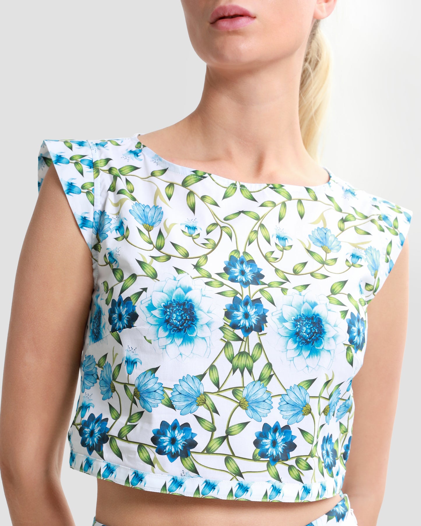 Floral Sleeveless Top