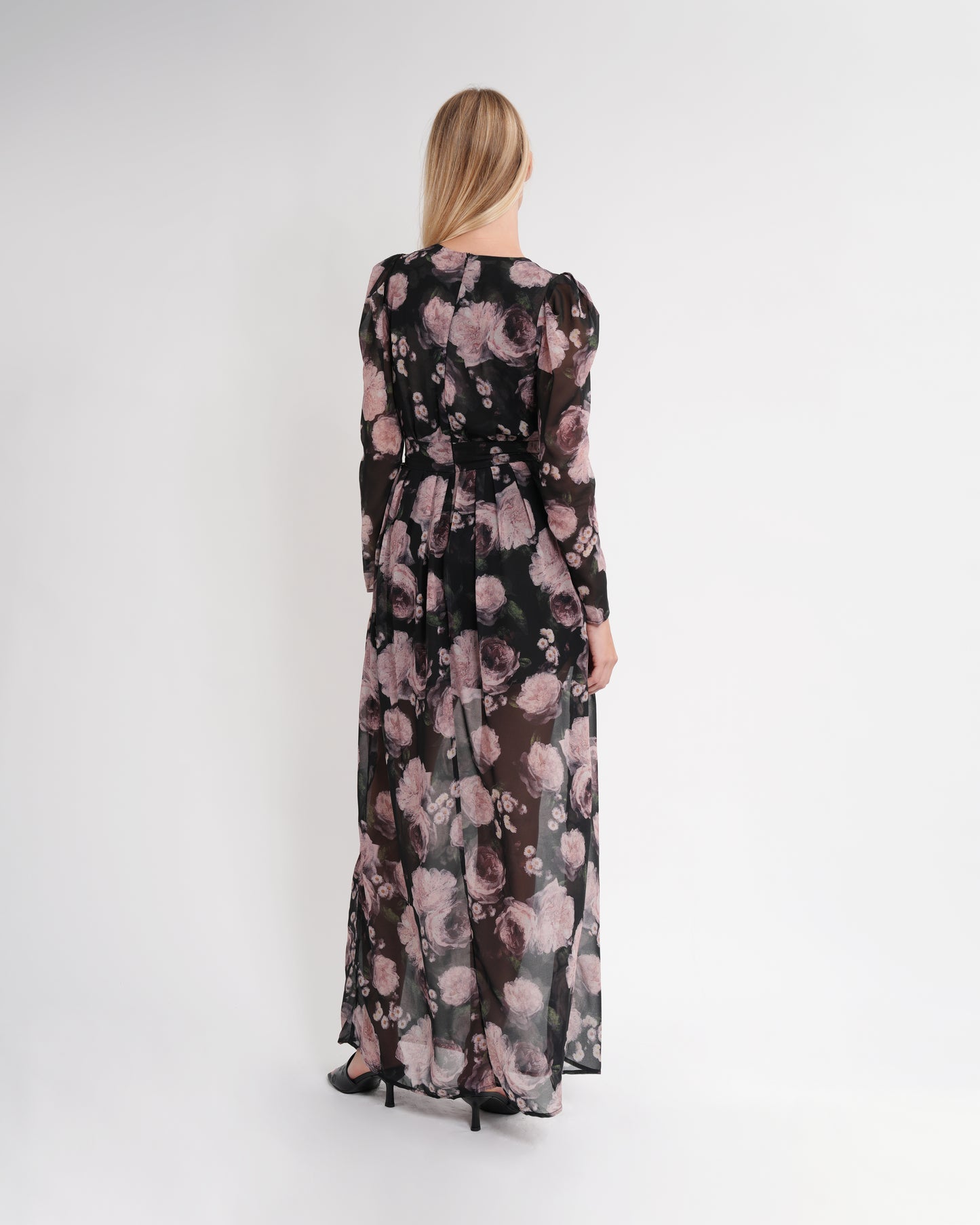 Peony Floral Maxi Dress
