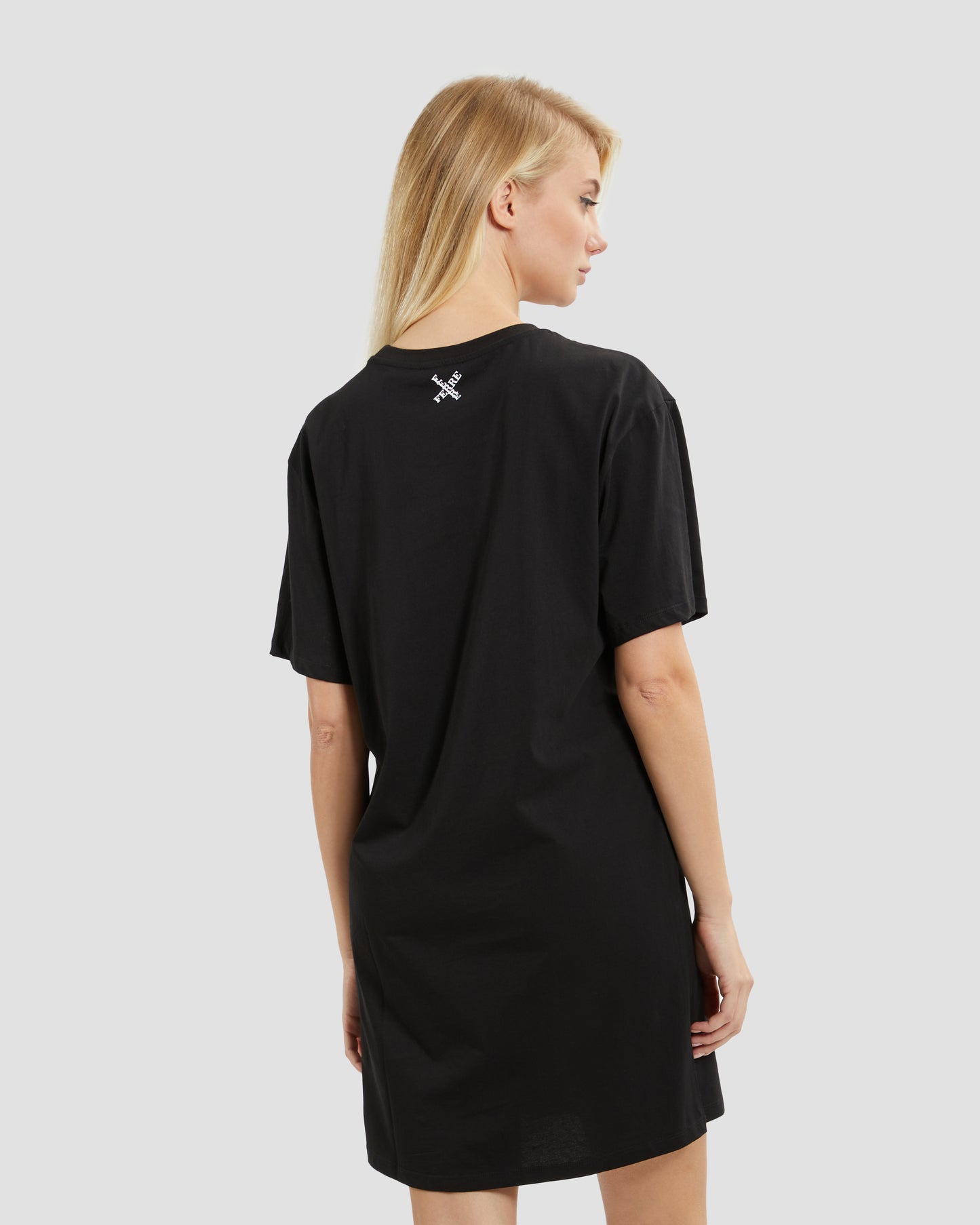 Cross Branding T-Shirt Dress
