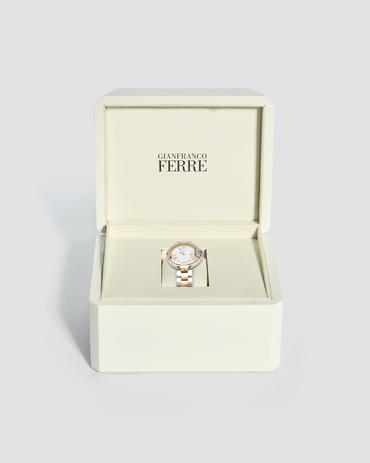 Gianfranco Ferre Two Tone Bracelet Watch