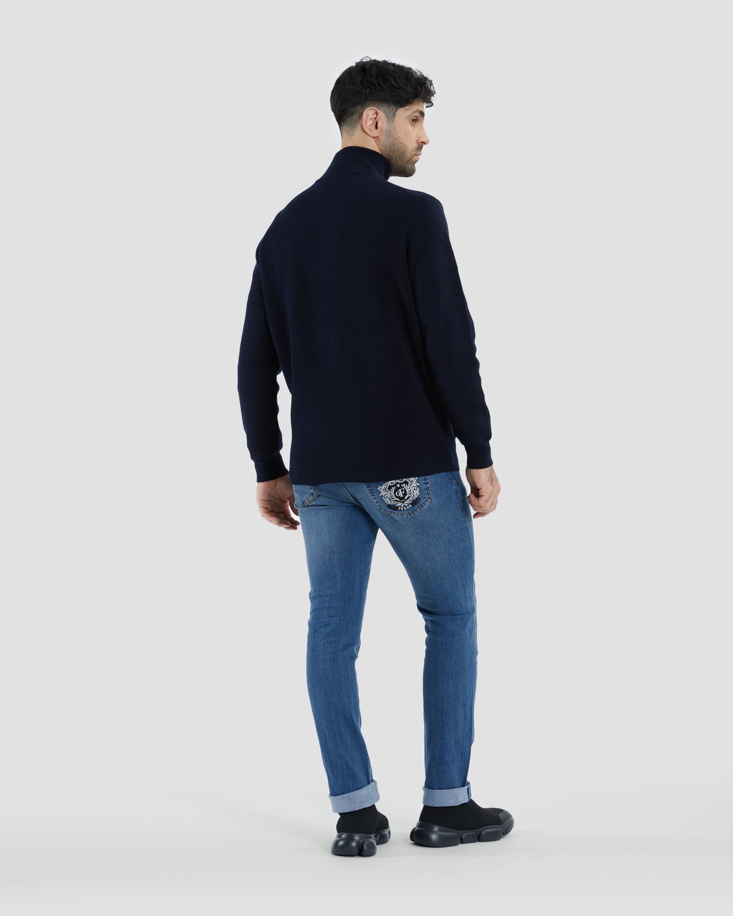 Logo Metal Patched Sweater