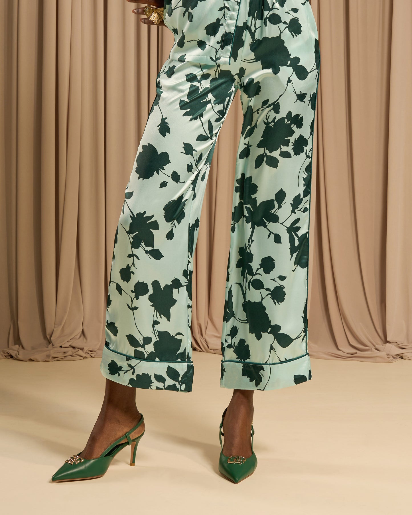 Floral Printed Pants
