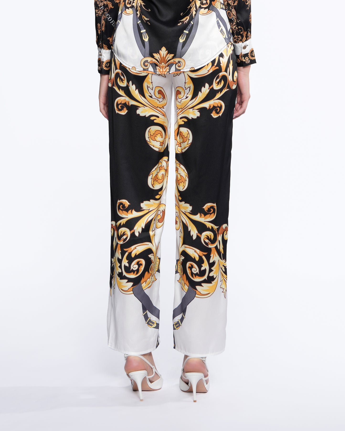 Straight Leg Trouser Print