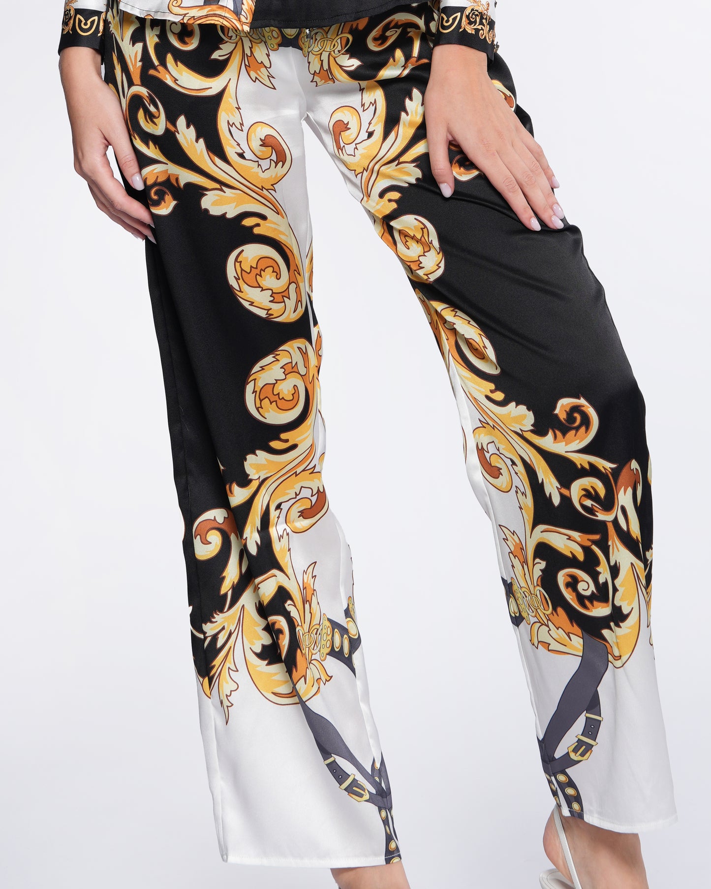 Straight Leg Trouser Print