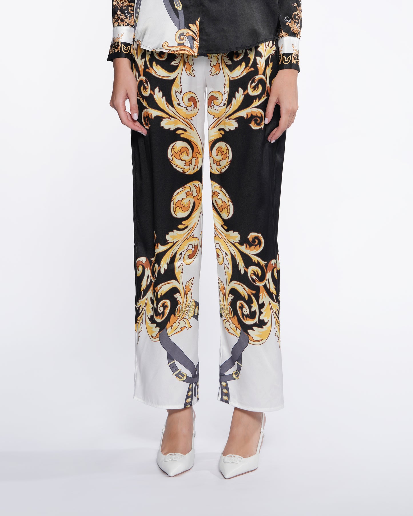 Straight Leg Trouser Print
