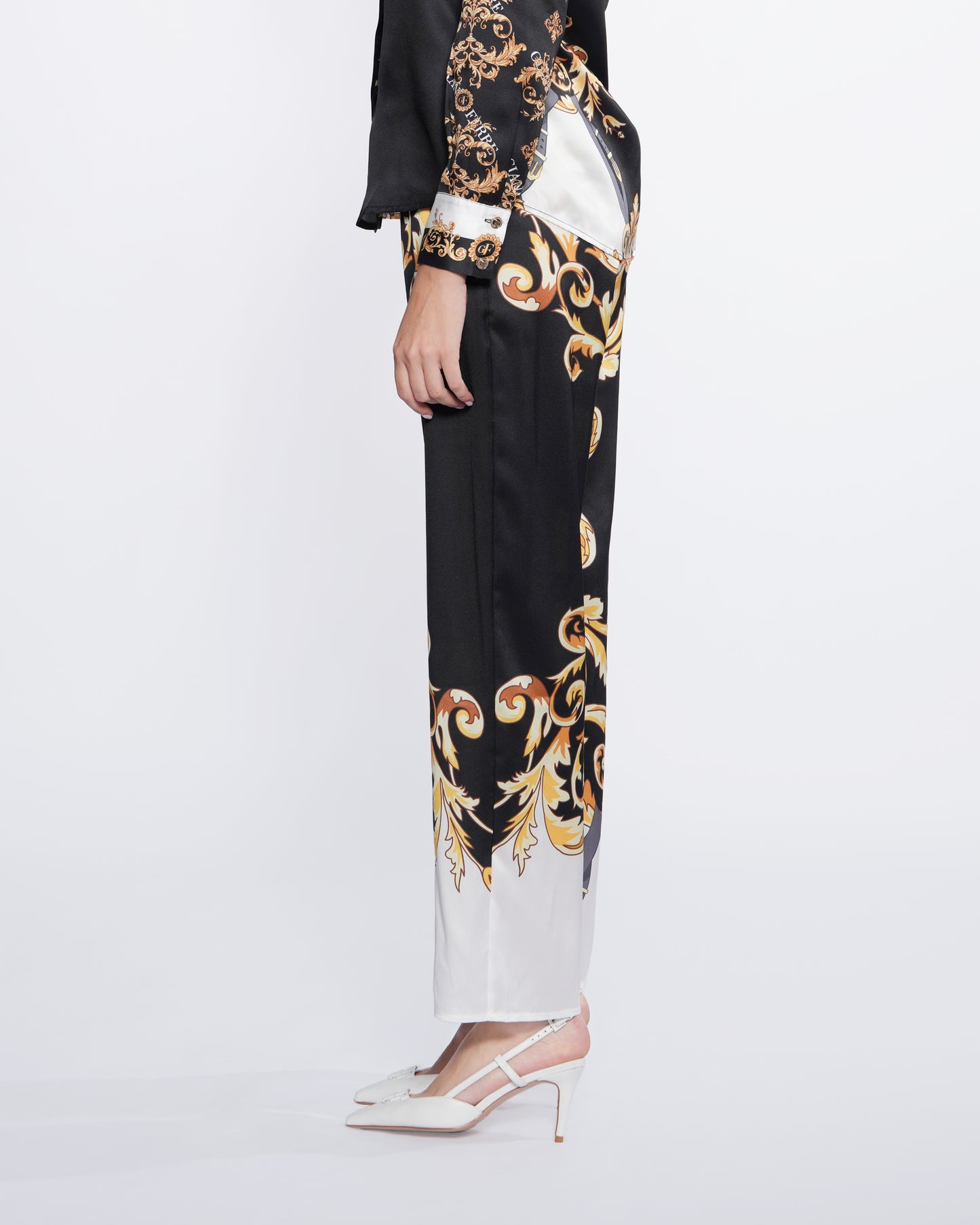 Straight Leg Trouser Print