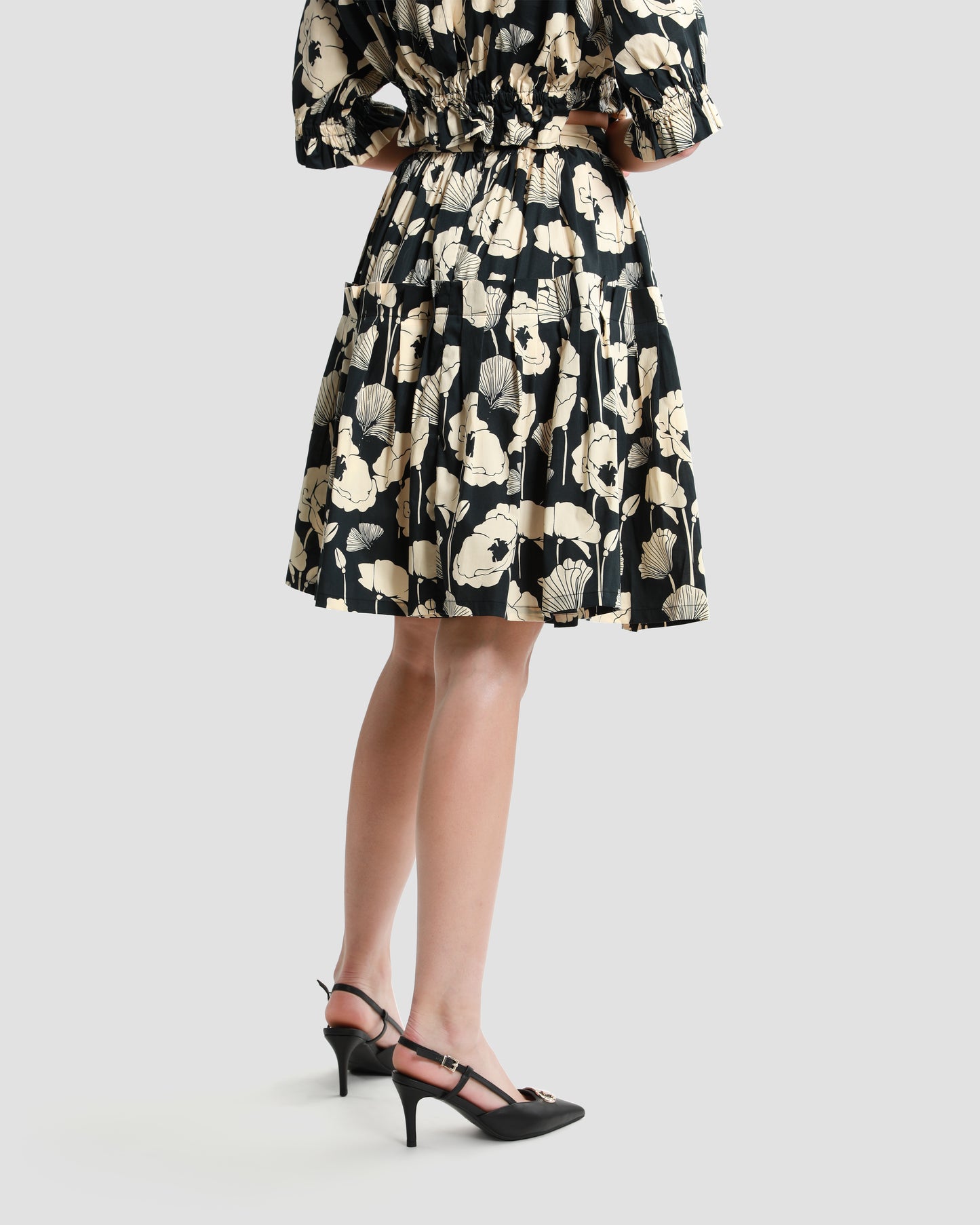 Poppy Floral Skirt