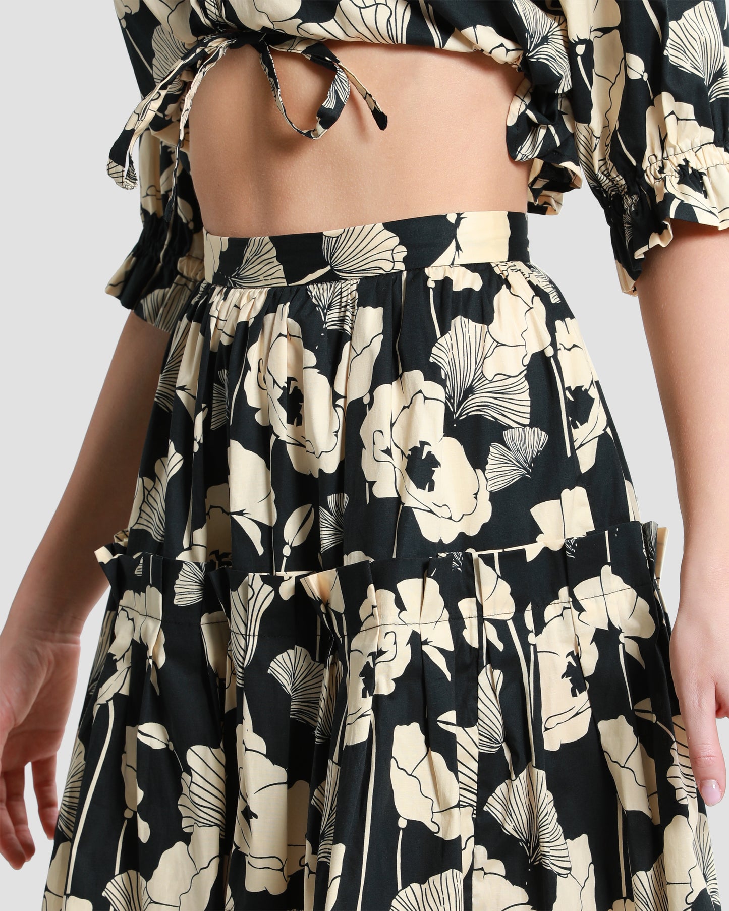 Poppy Floral Skirt