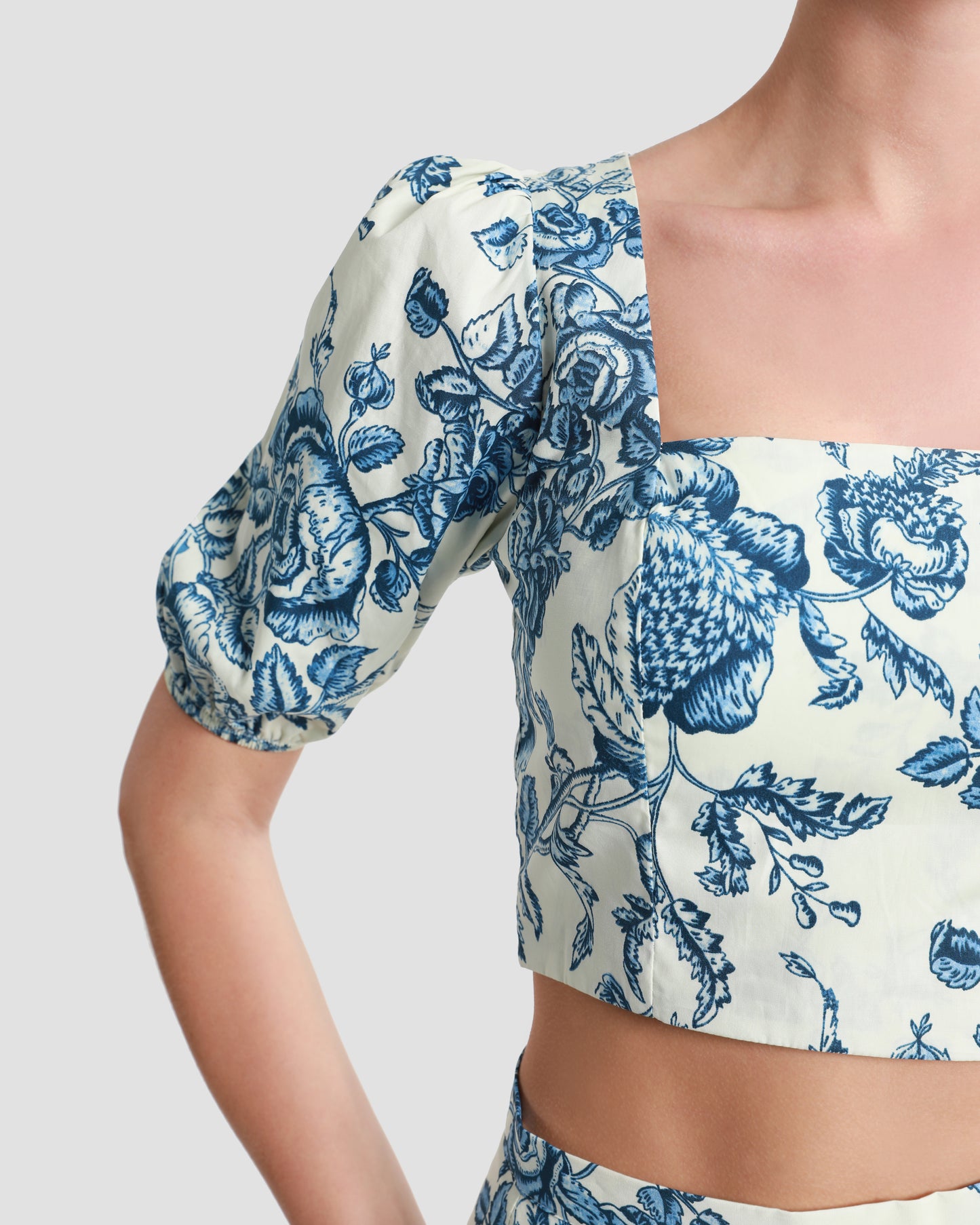 Floral Cotton Top