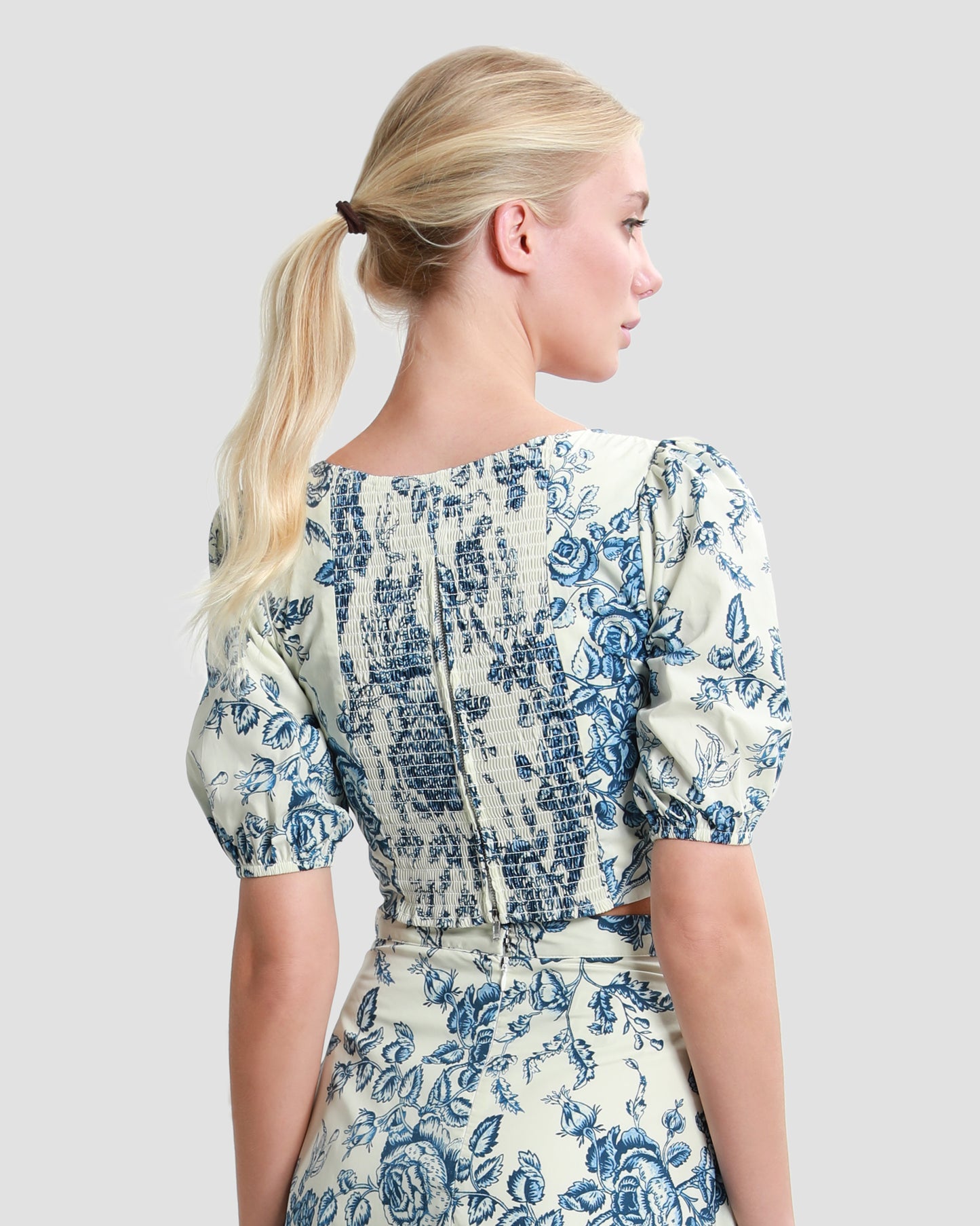 Floral Cotton Top