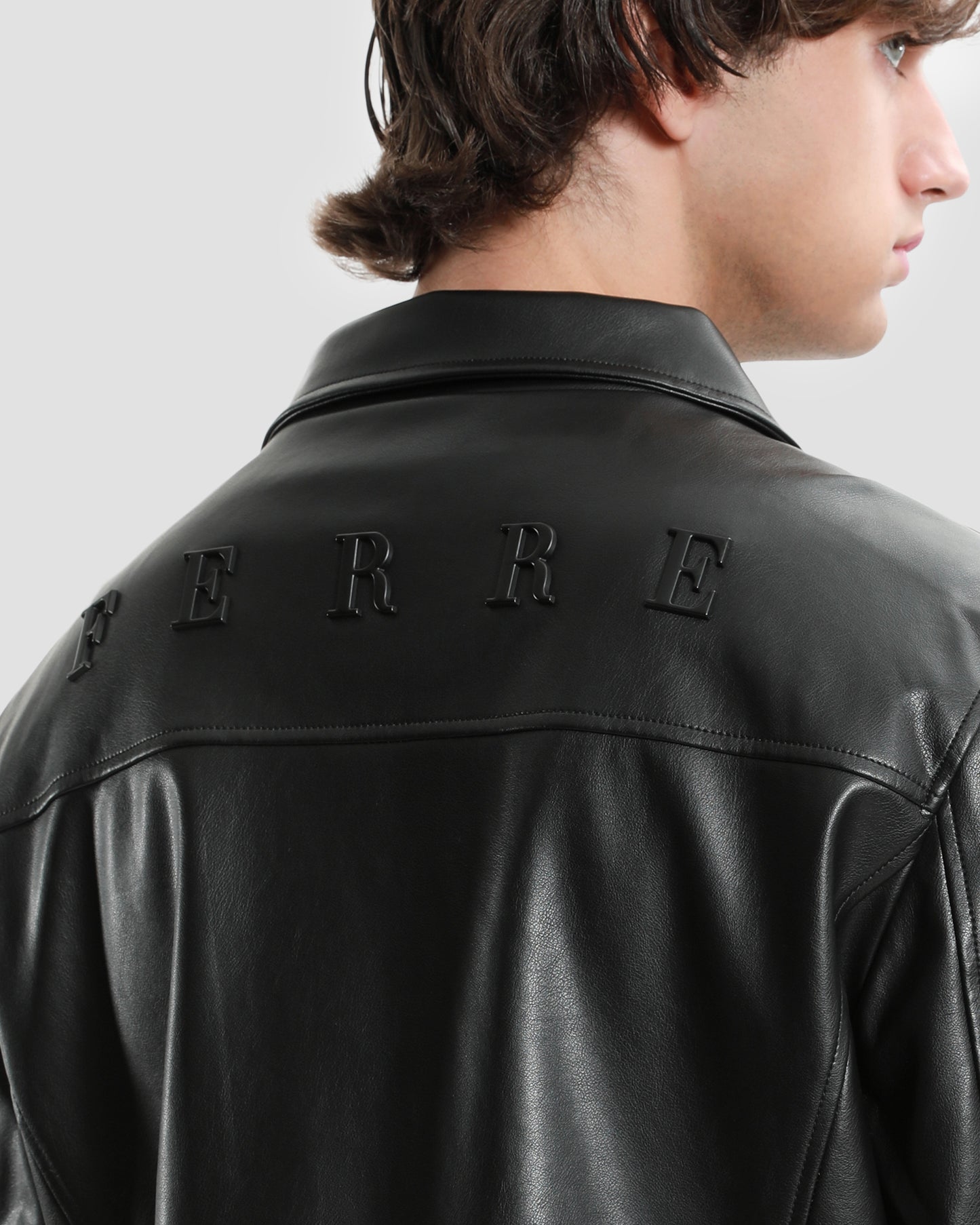 Multiple Zipped Biker Jacket