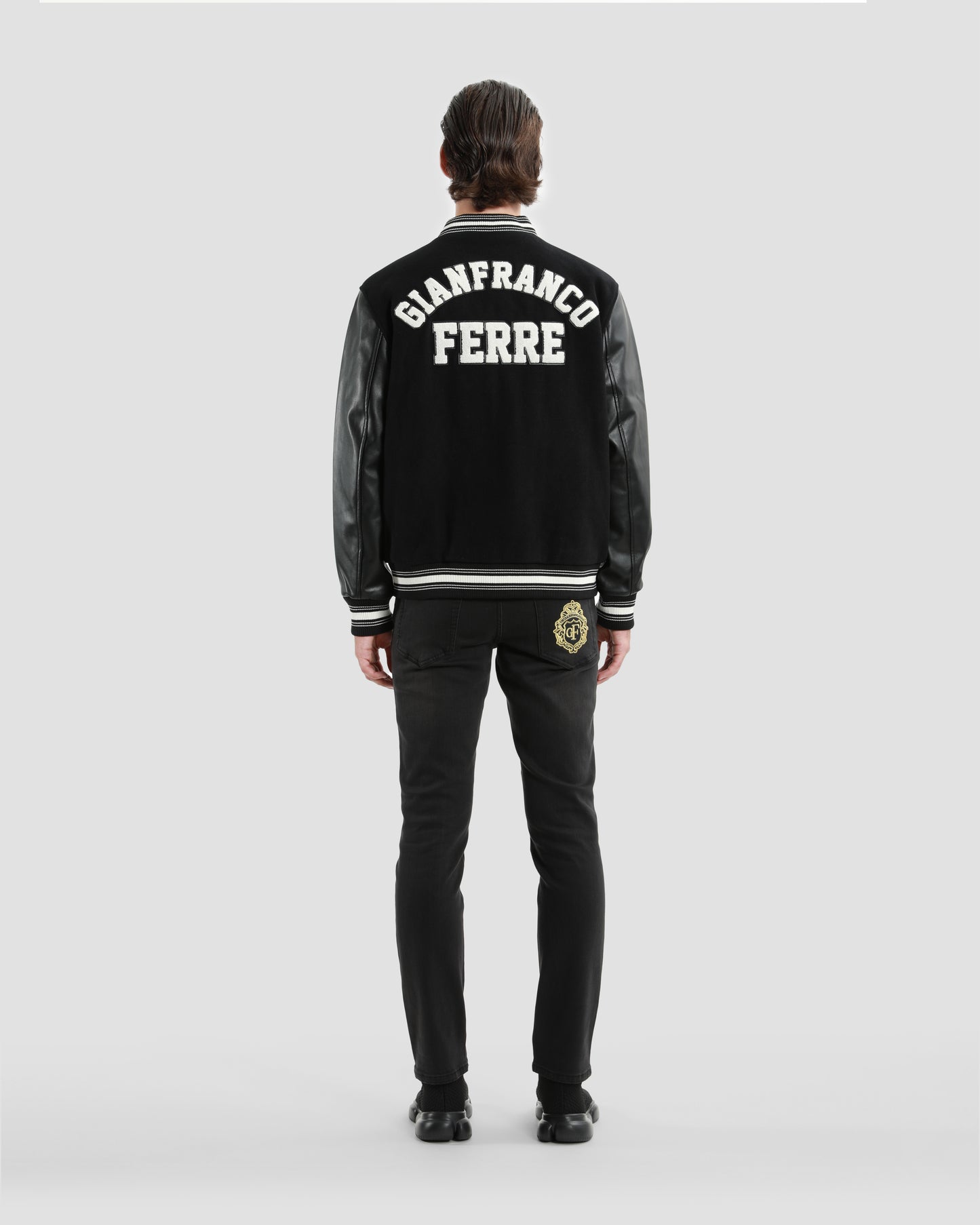 Patched Varsity Jacket