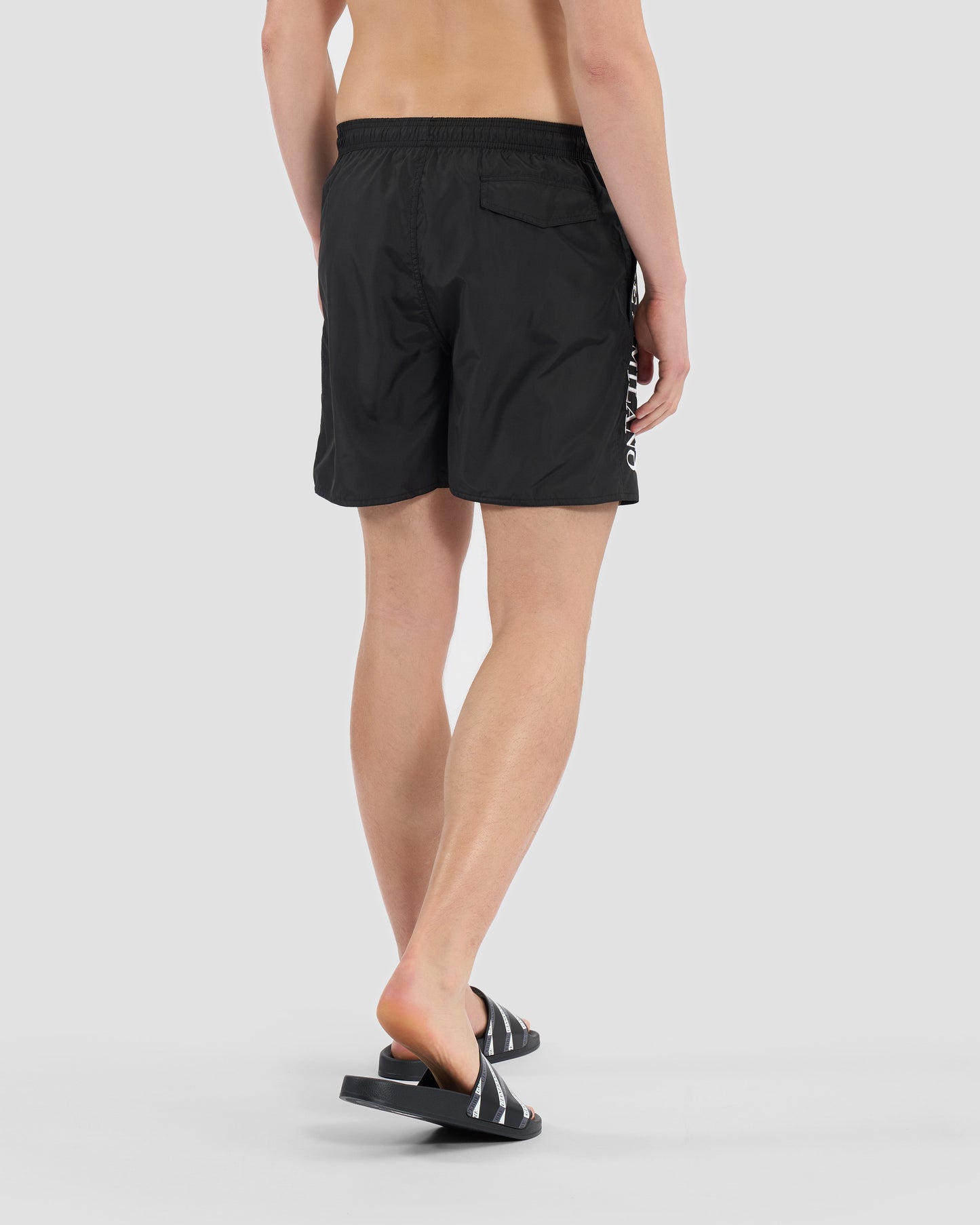 Embroidered Ferré Swim Shorts