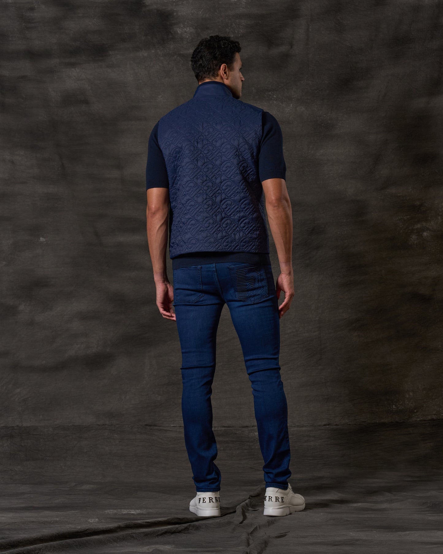 GF Pattern Quilted Vest