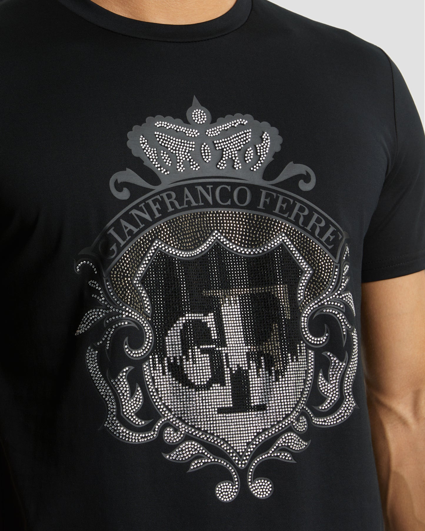 Rhinestones Imperial Logo T-Shirt