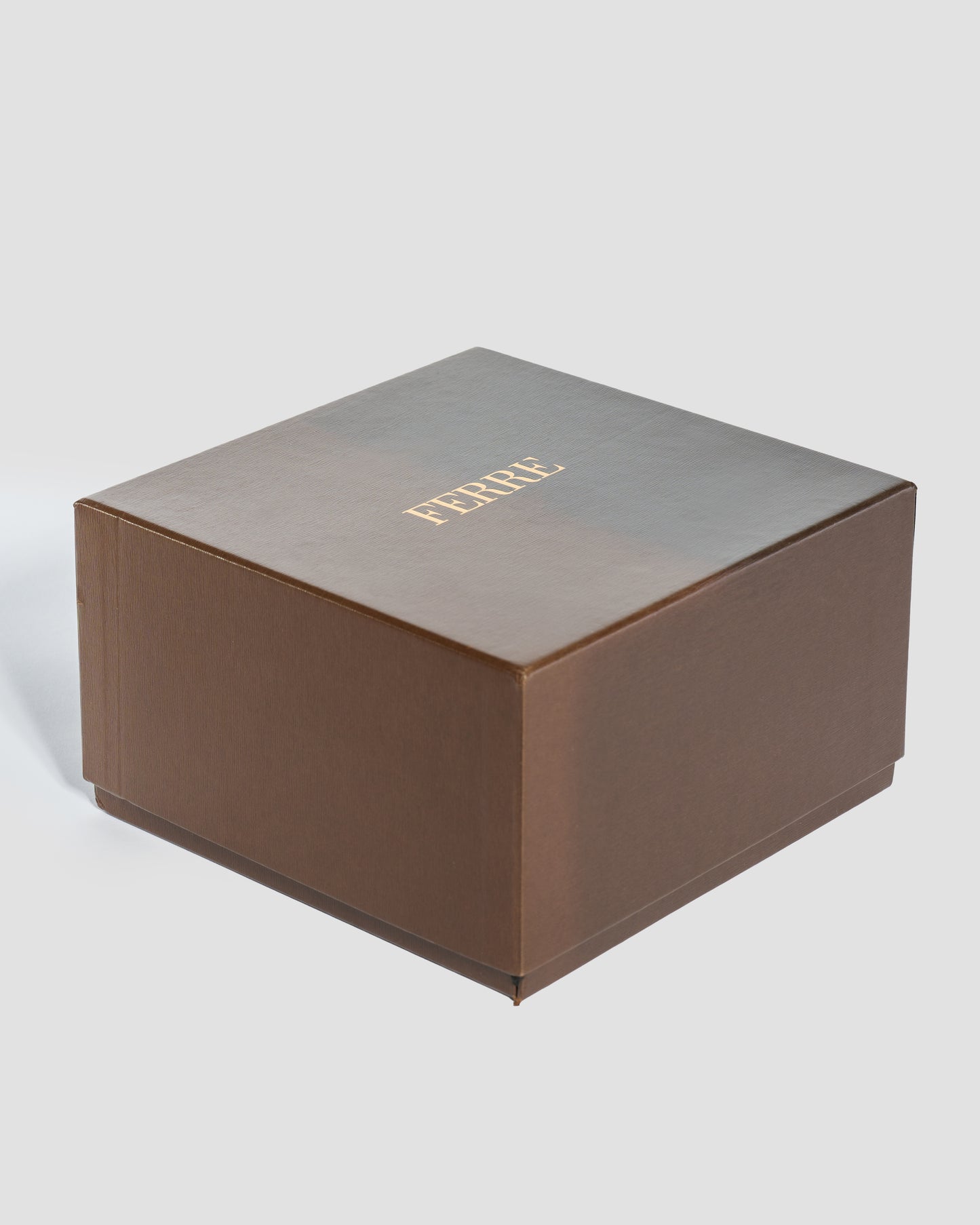 GF Ferre Purple Dial Leather Strap Watch