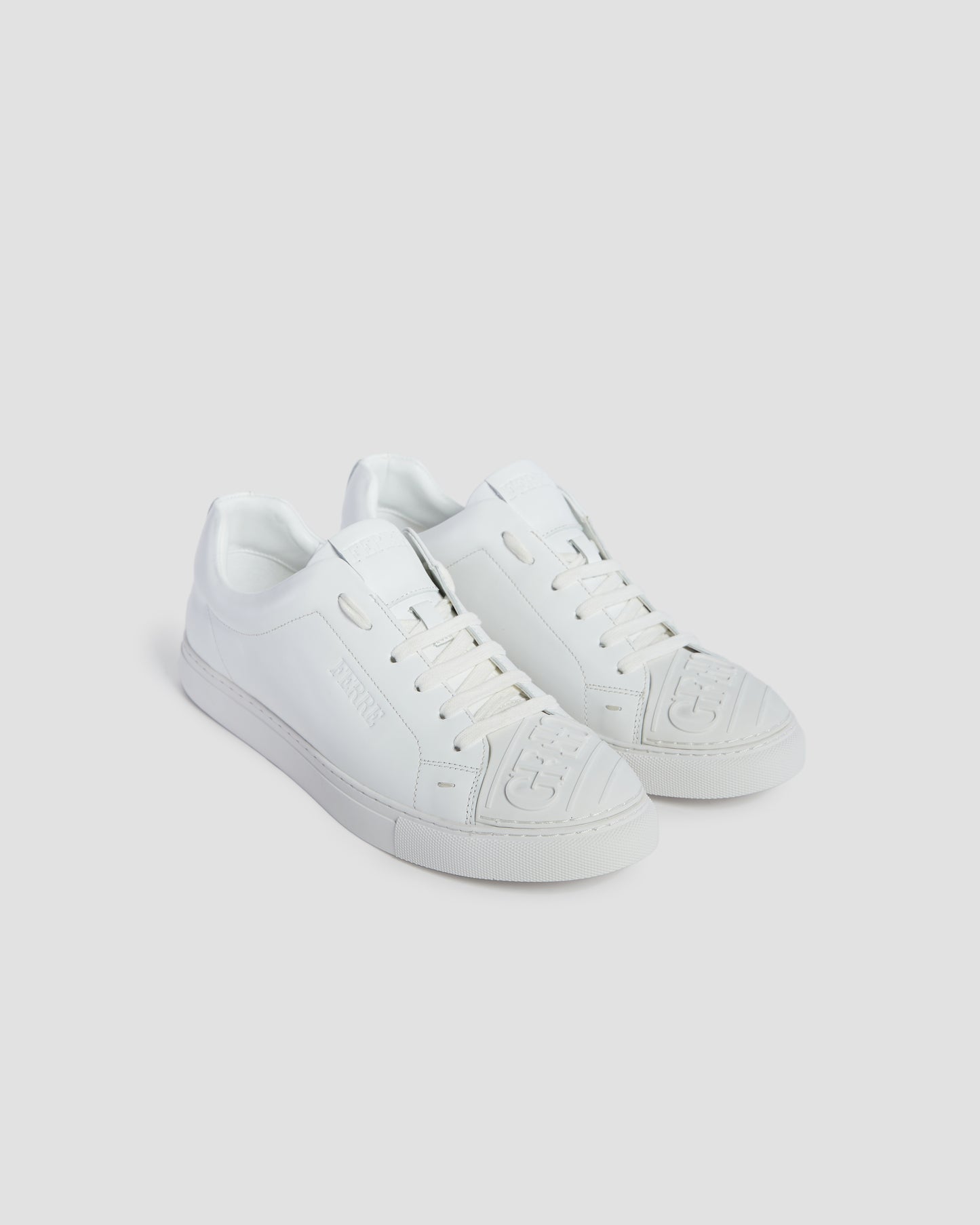 Embellished Logo Vamp Sneakers