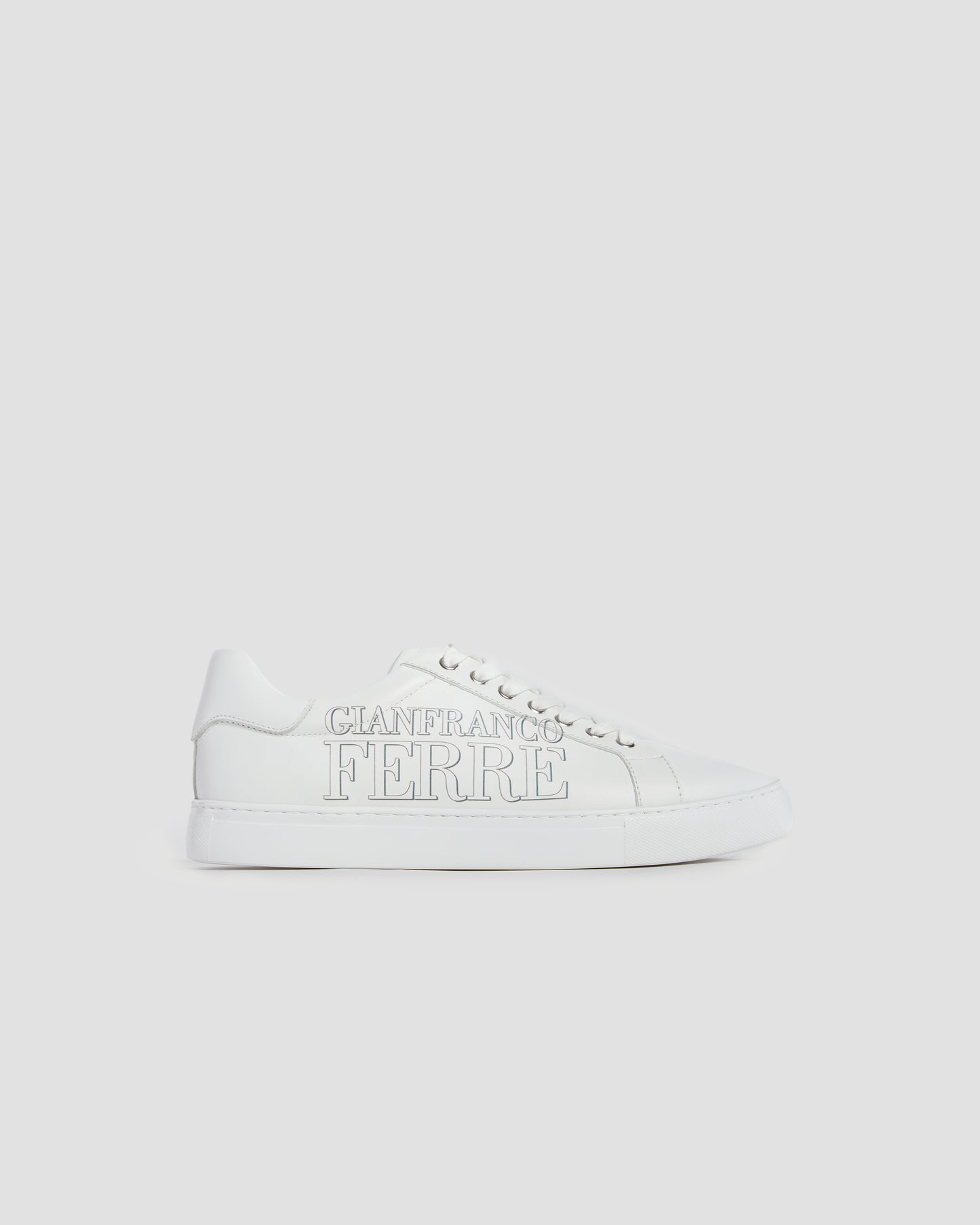Side Brand Print Sneakers