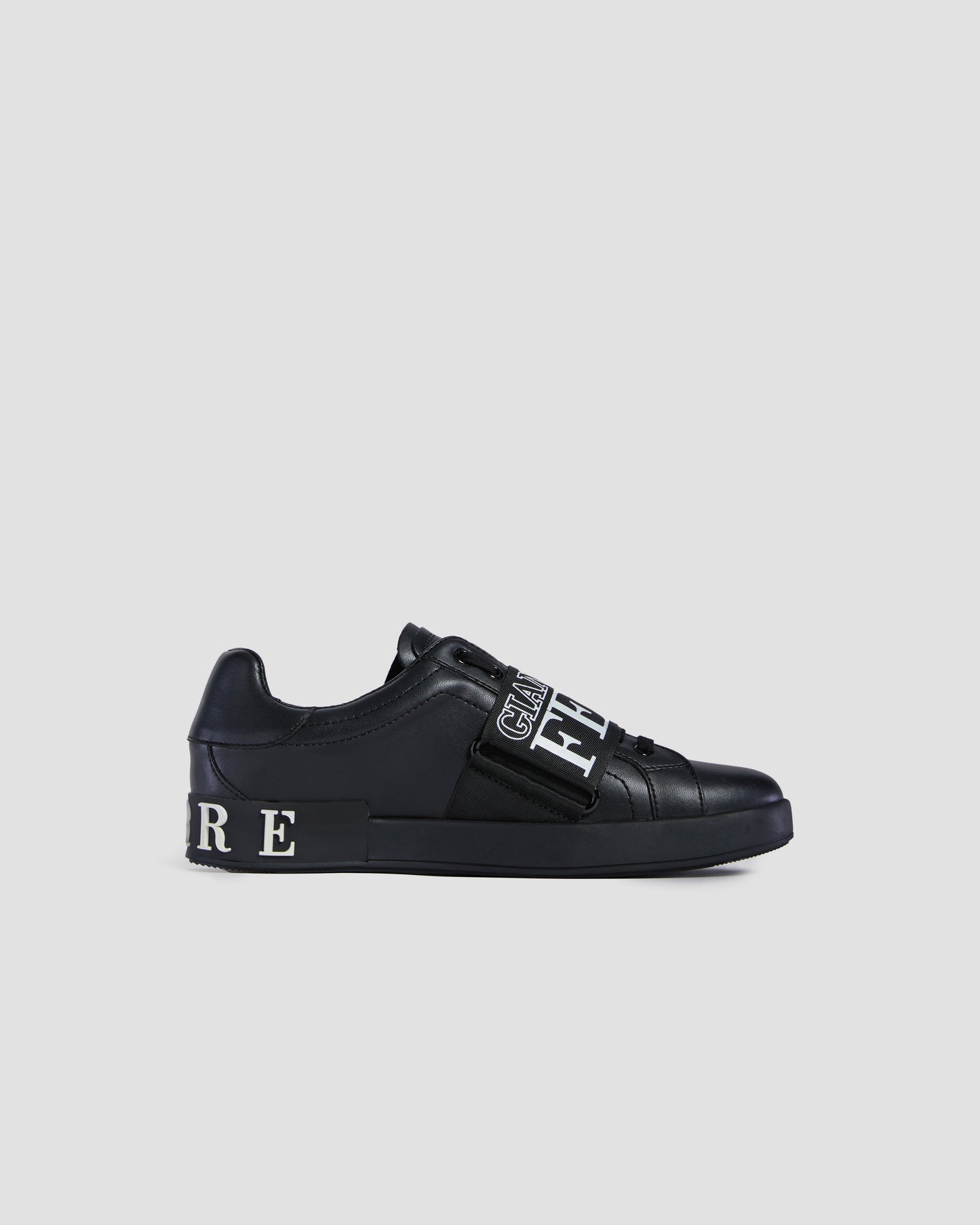 Brand Jacquard Panel Detailed Sneakers