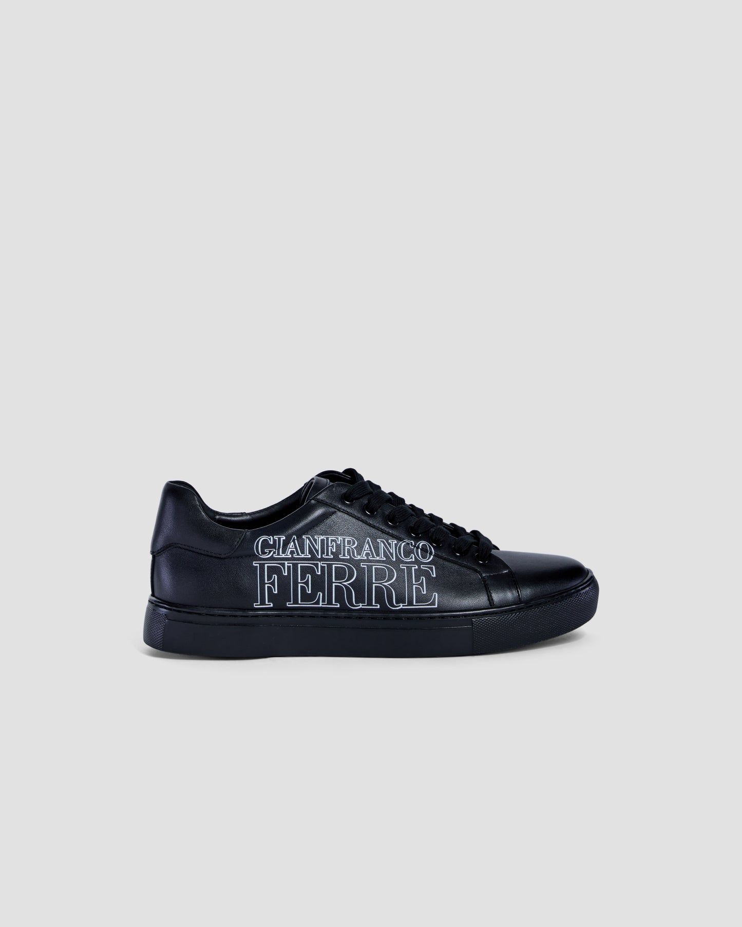 Side Brand Print Sneakers