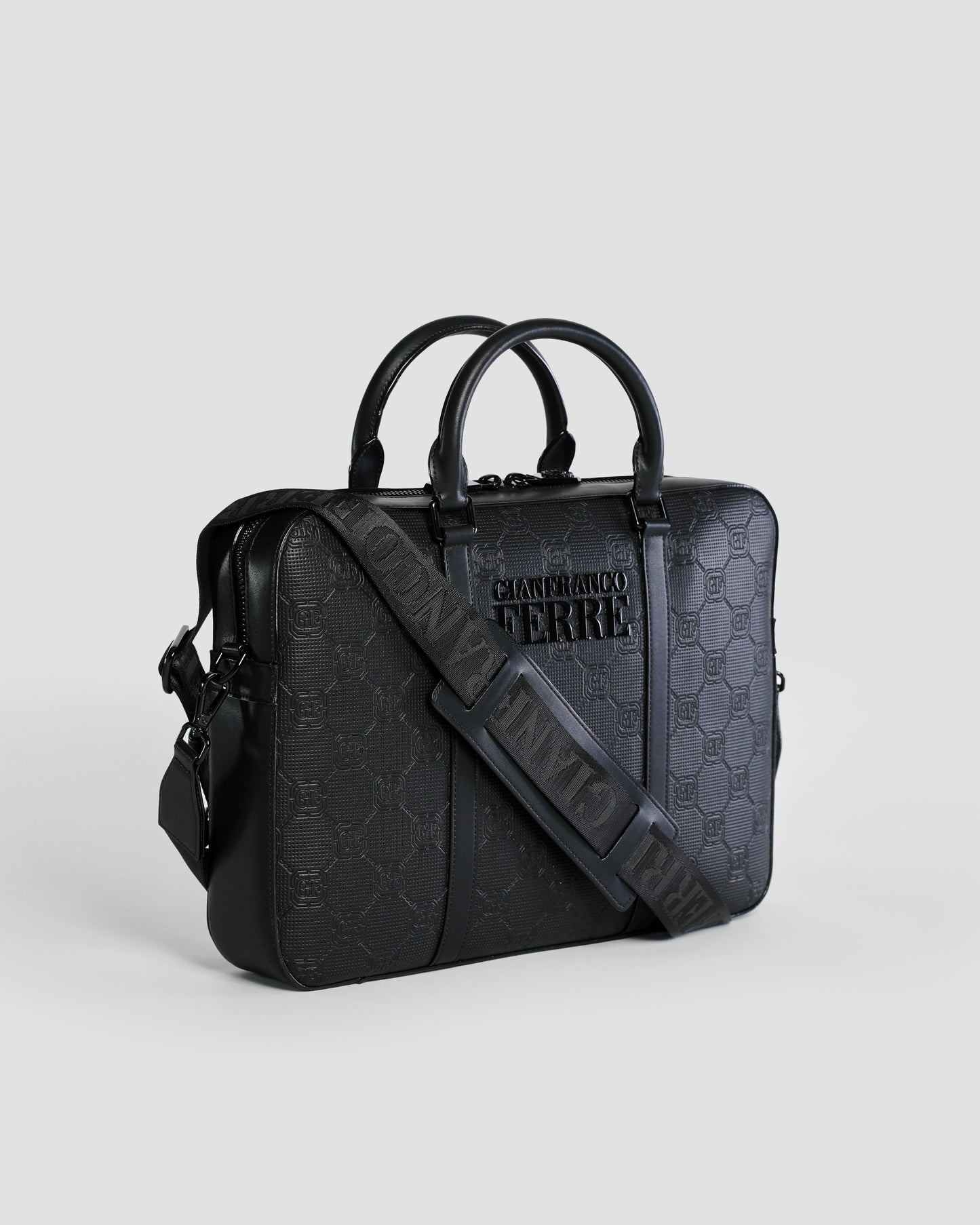 Debossed Monogram Handbag
