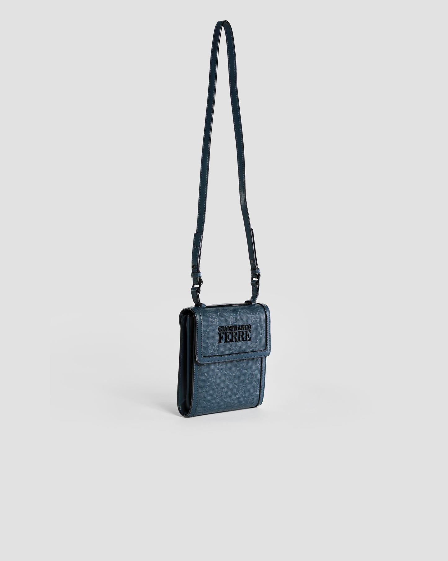 Debossed Monogram Crossbody Bag