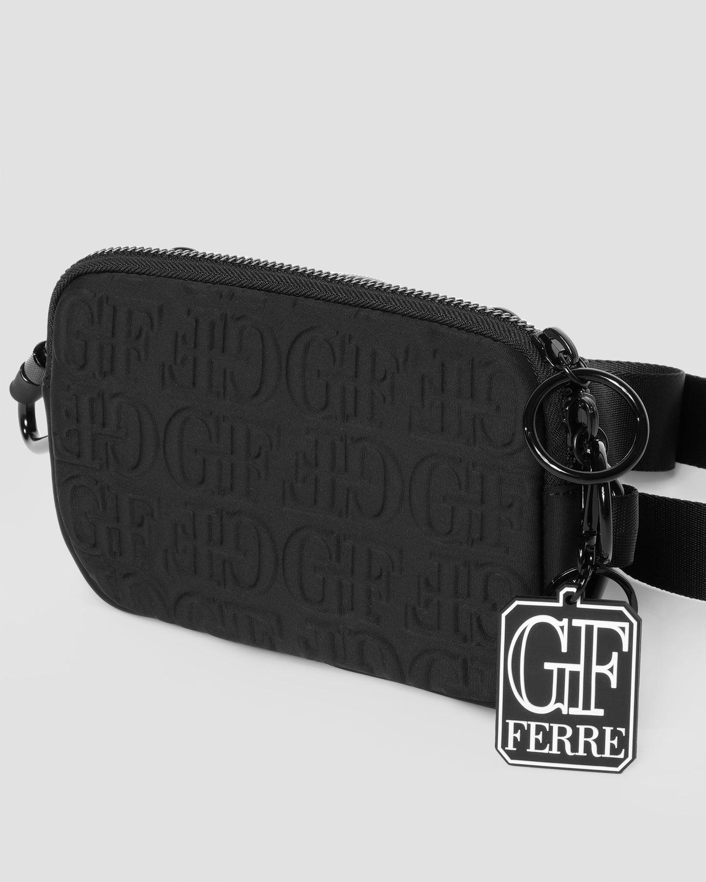 Logo Embossed Crossbody Bag