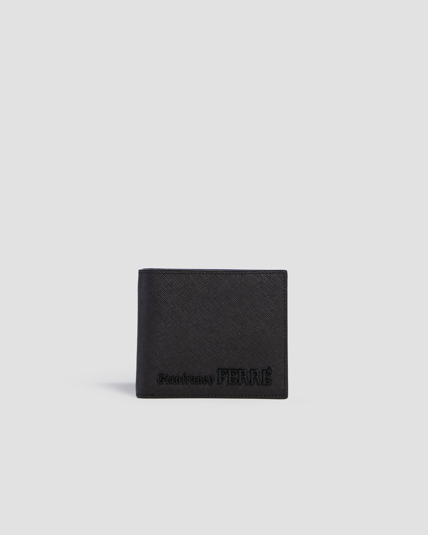 Embellished Textured Bifold Wallet - Six Slots