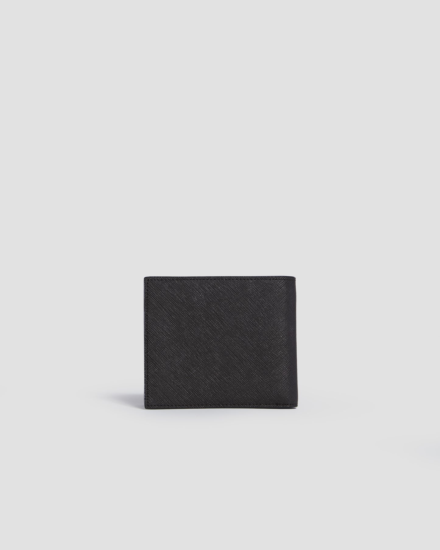 Embellished Textured Bifold Wallet - Six Slots
