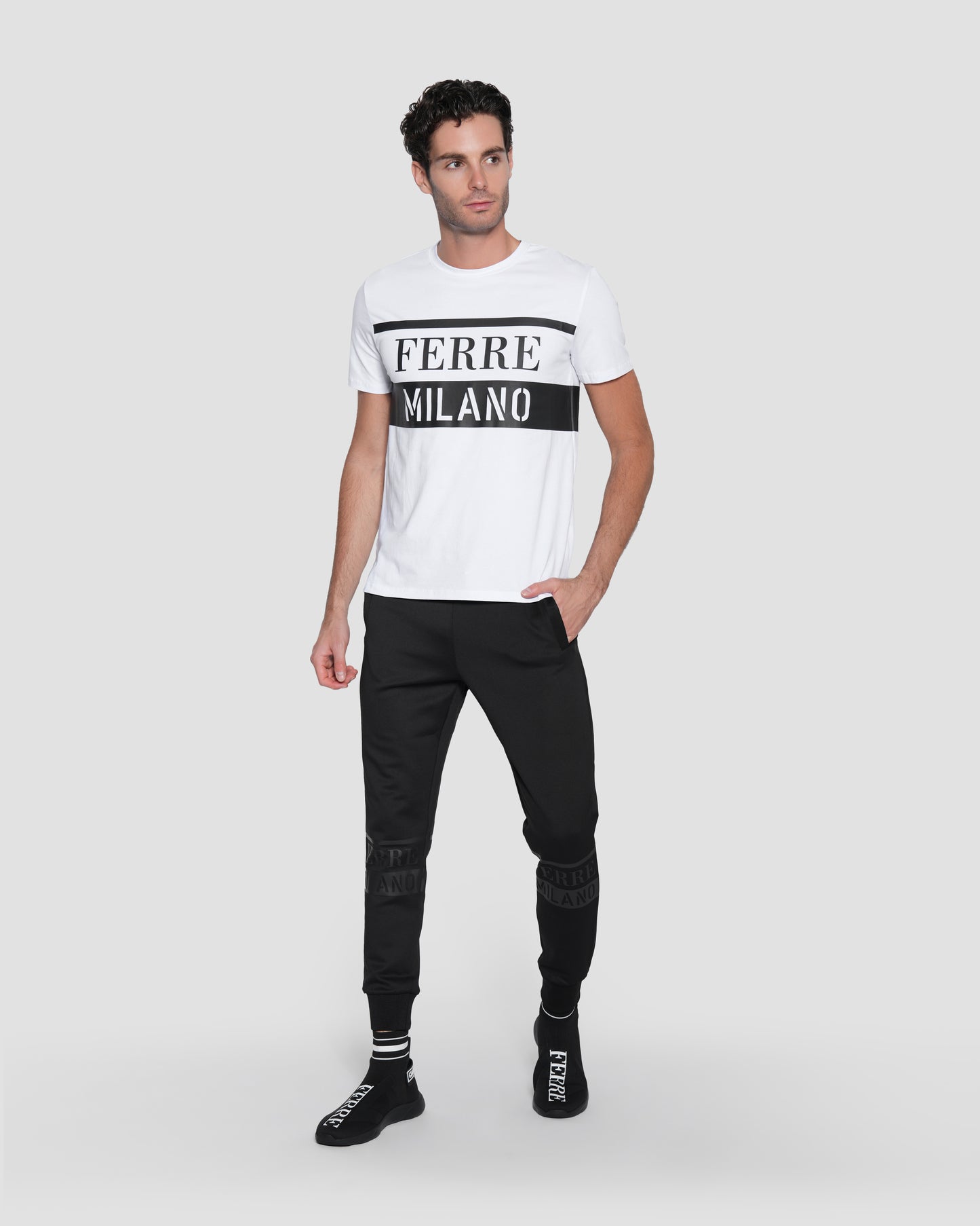 Printed Logo Track Pants