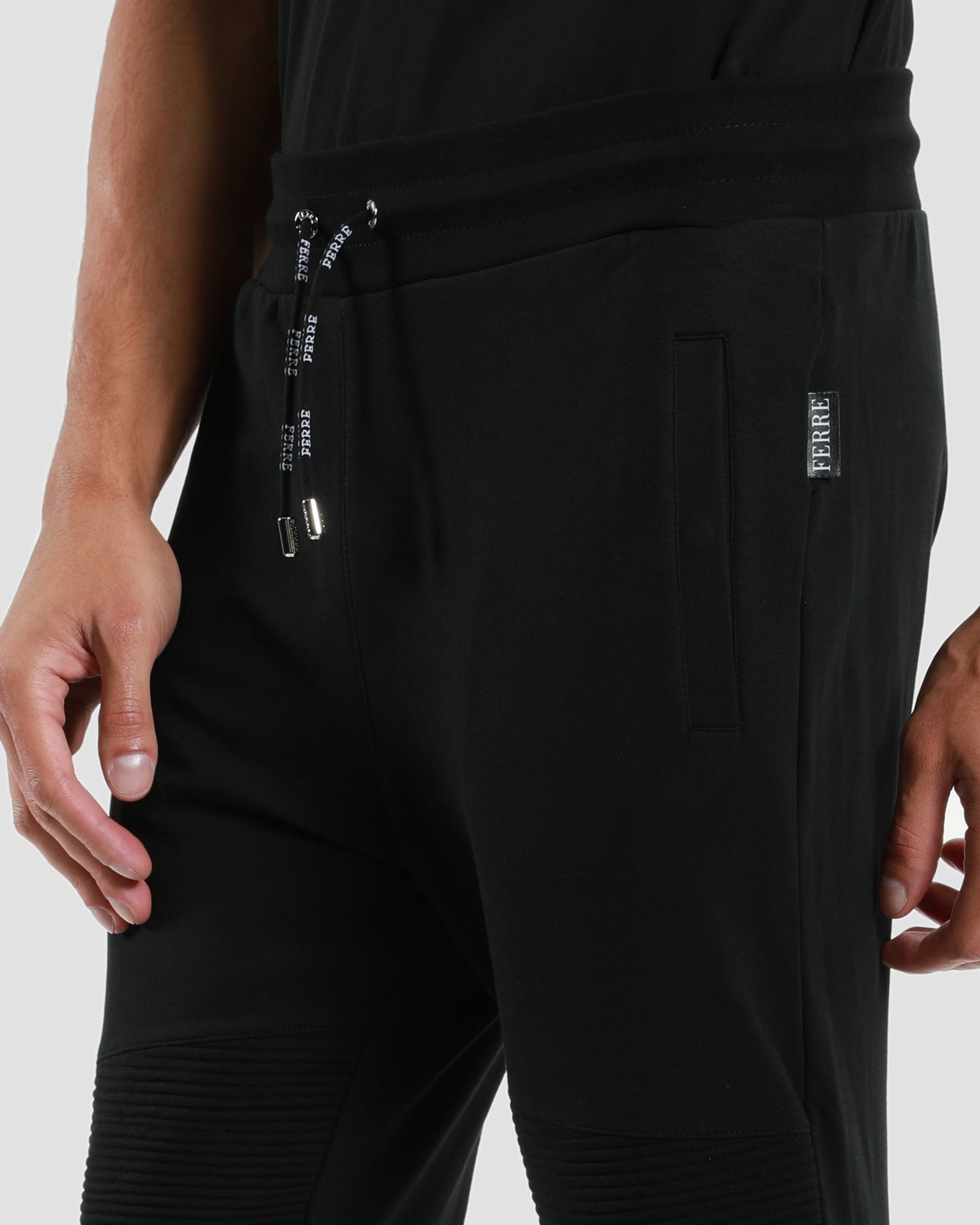 Printed Drawstring Track Pants