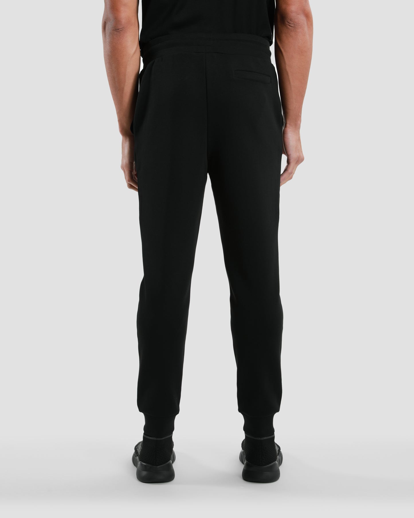 Leather Paneled Track Pants