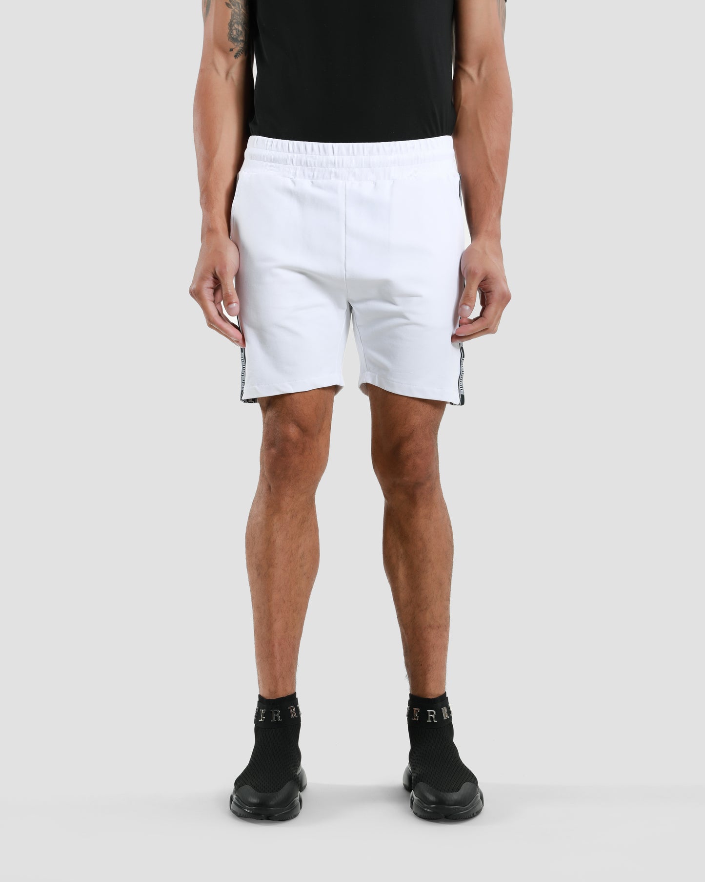Logo Taper Track Shorts