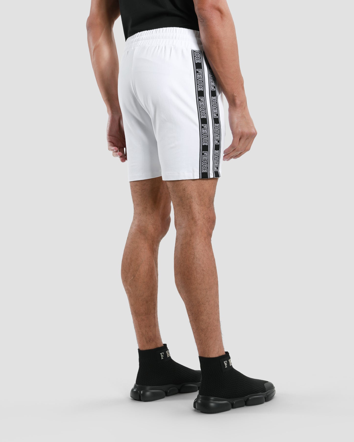 Logo Taper Track Shorts