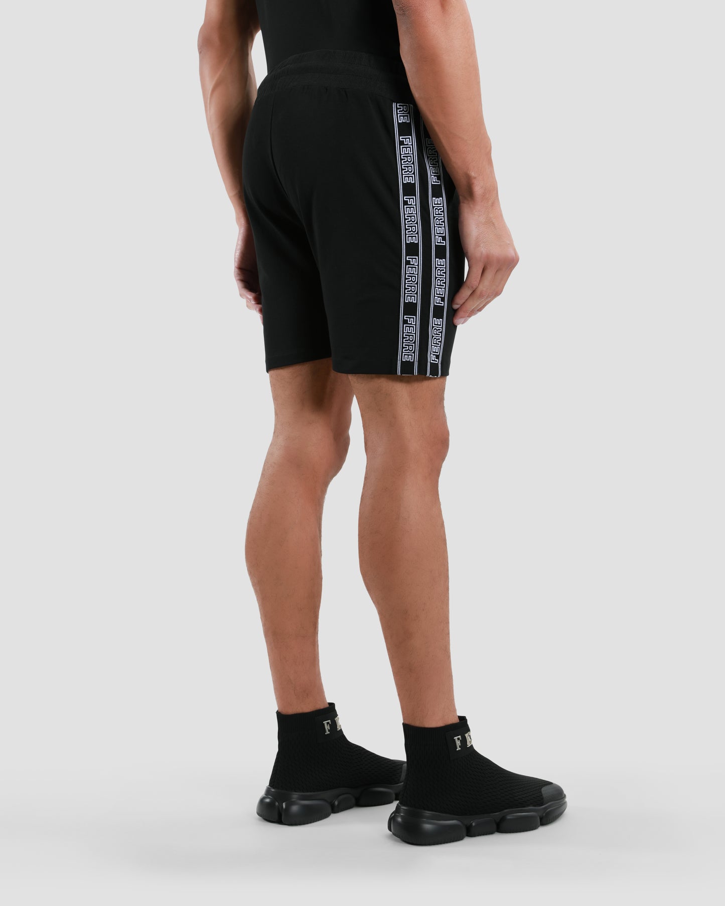 Logo Taper Track Shorts